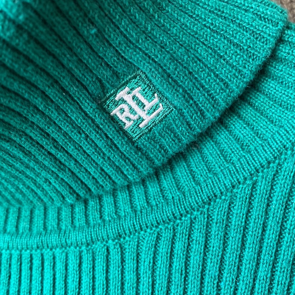 Lauren RL emerald green sweater!!!